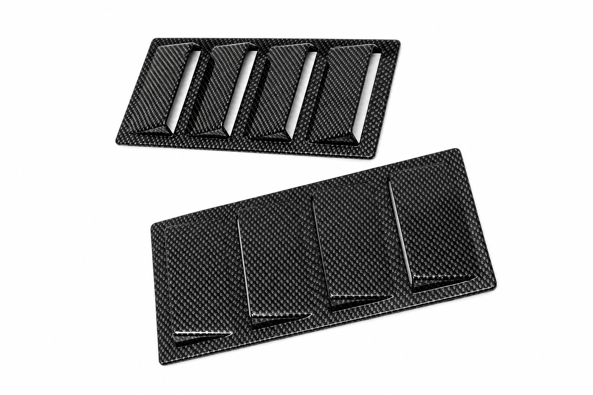 Toma de Aire 22x10cm Carbon