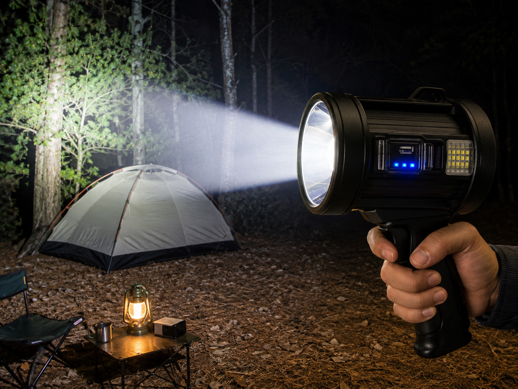 Faro Cazador LED Recargable Solar