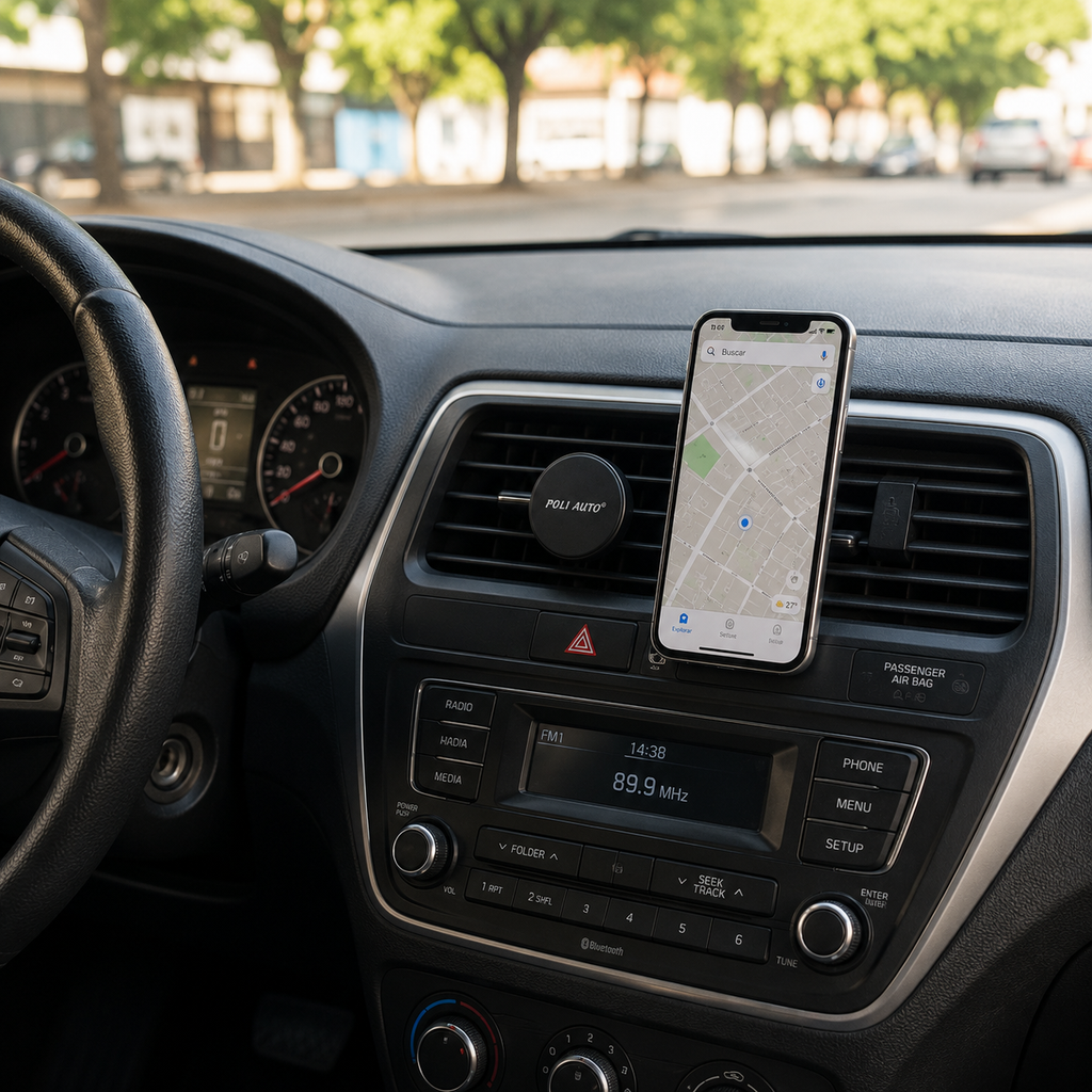 Porta Celular para Rejilla de Aire