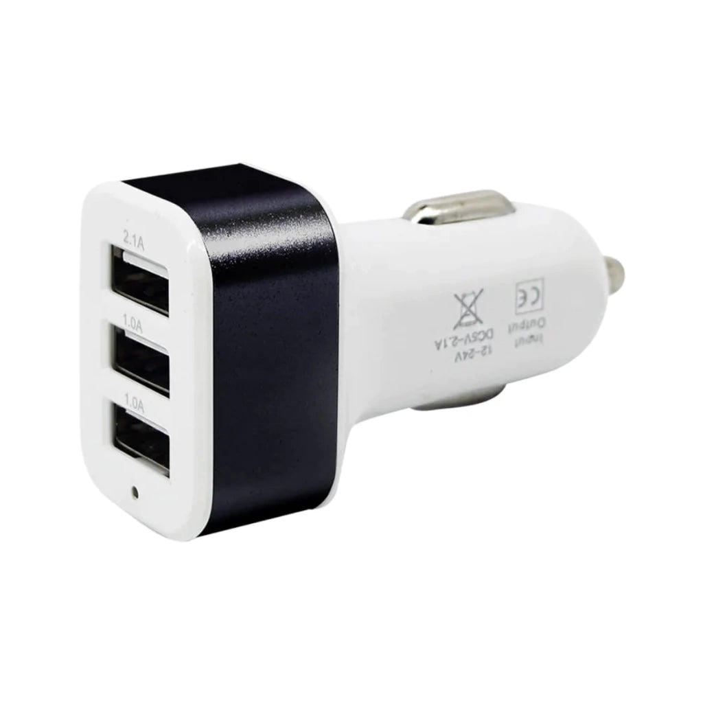 Adaptador 3 en 1 (2 USB y 2 x 12V)