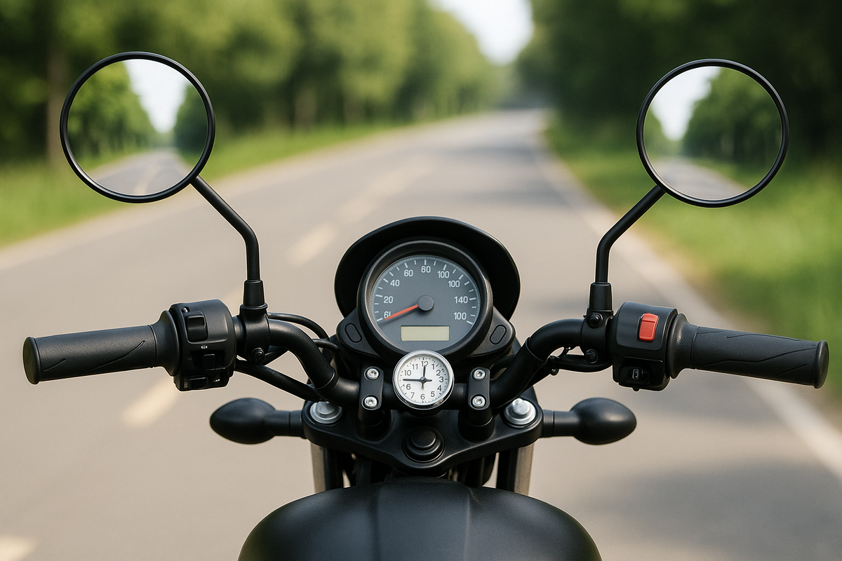 Espejo para Moto Redondo-set 2 Pcs