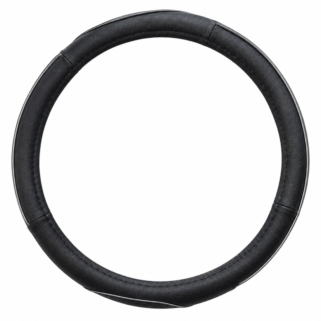 Cubrevolante Negro con Tira