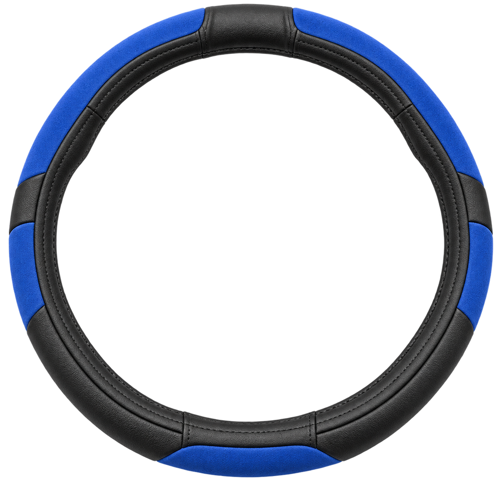 Cubrevolante Negro/Azul