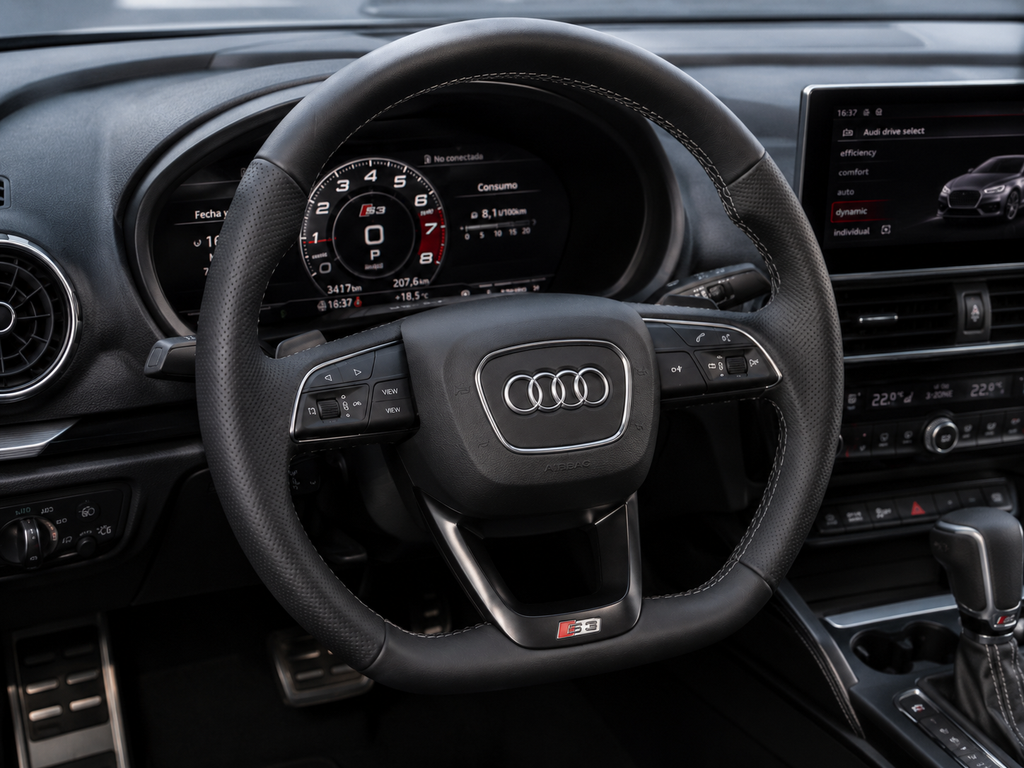 Cubrevolante Negro/gris
