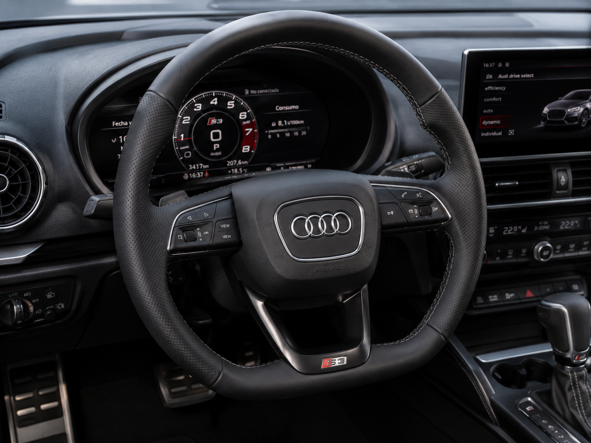 Cubrevolante Negro/gris