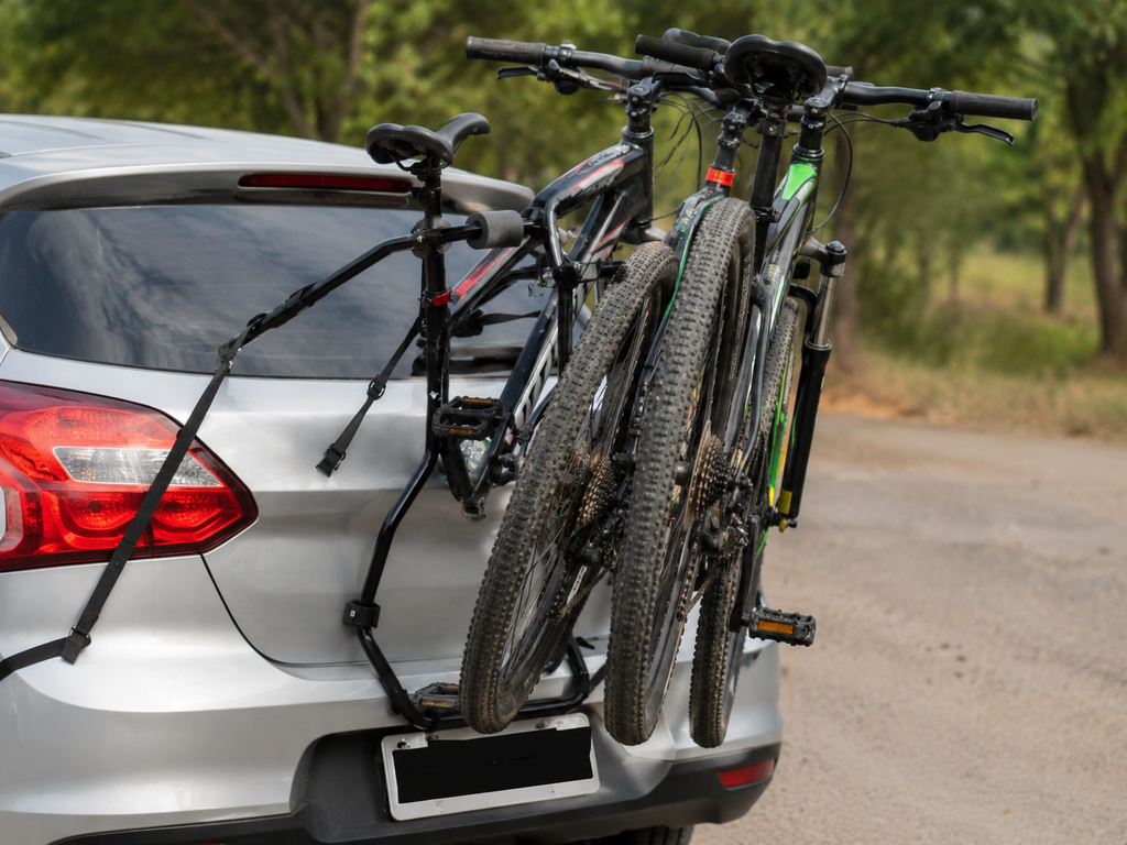 Porta Bicicletas P/Baul: 2 Bicis