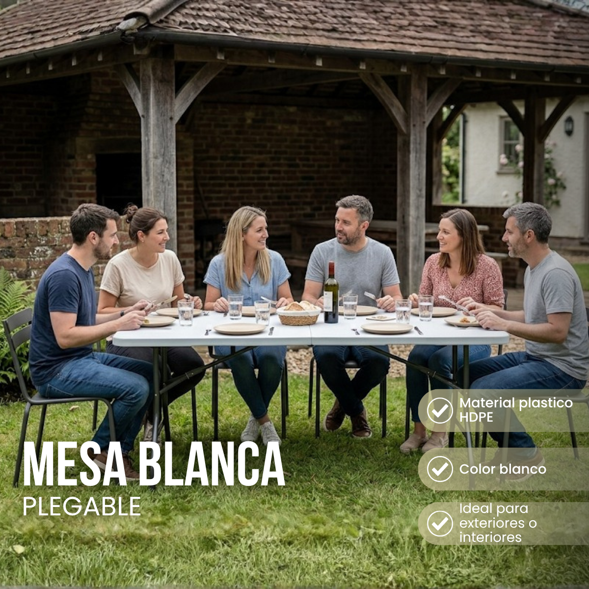Mesa Plegable 180CM
