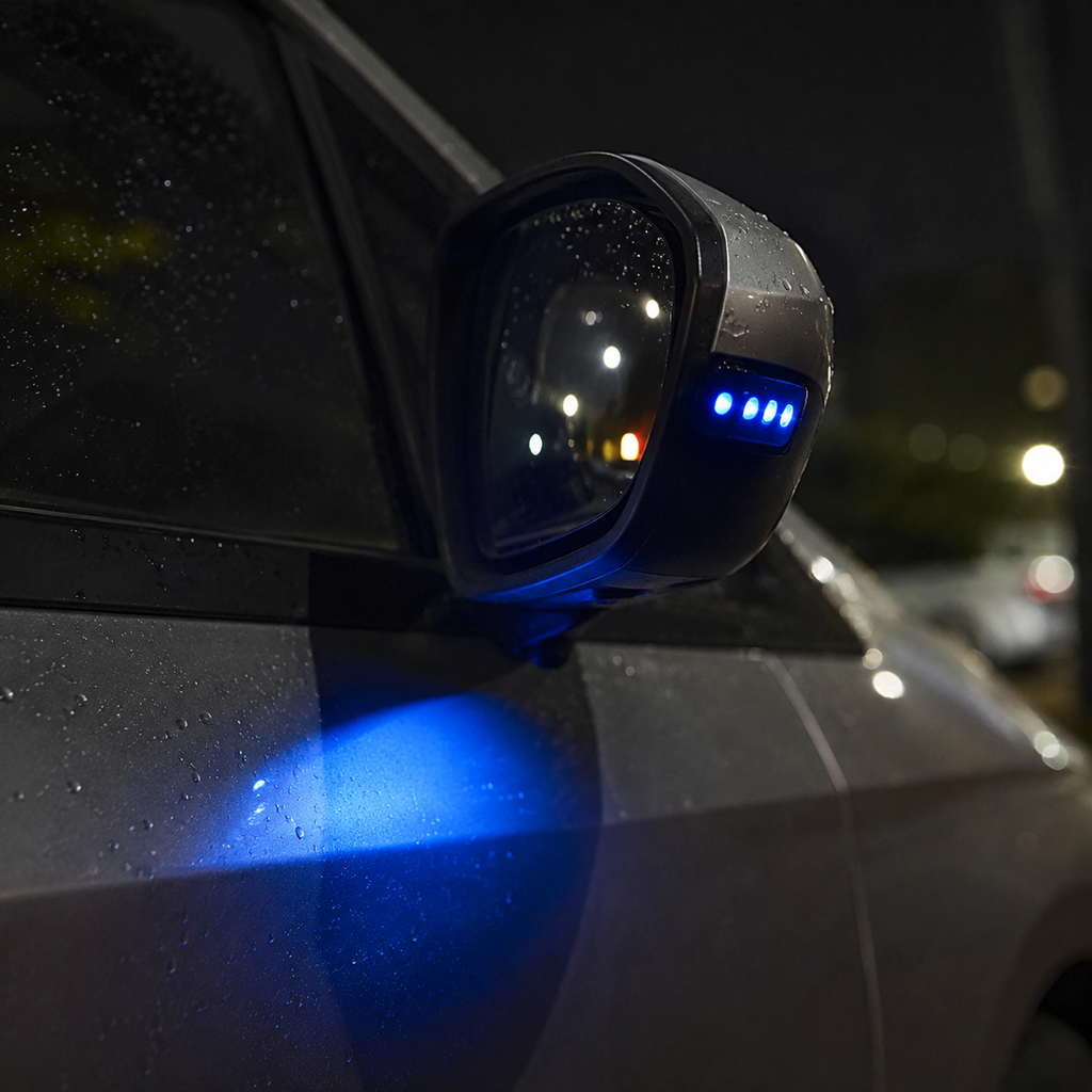 Luz para Espejo de Puerta 6 LED Azul
