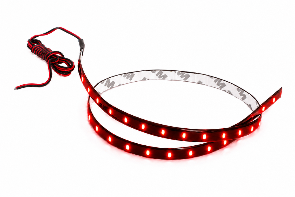 Tira de Leds Flexible 90cm Rojo 45 Leds