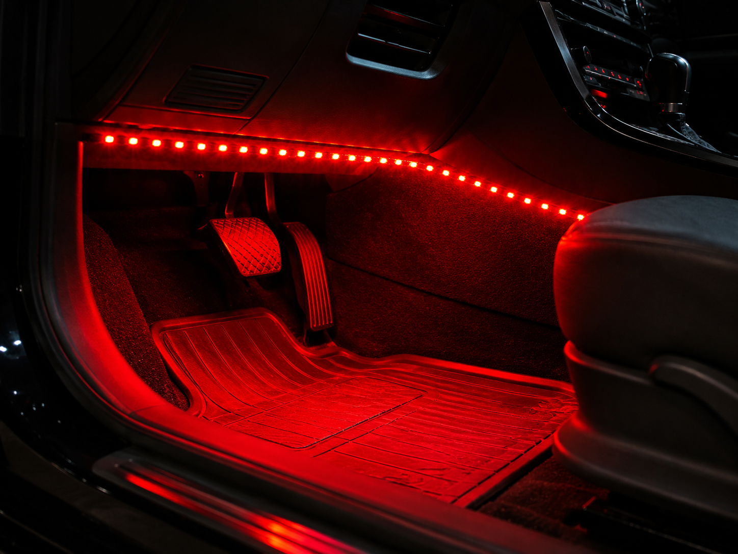 Tira de Leds Flexible 90cm Rojo 45 Leds