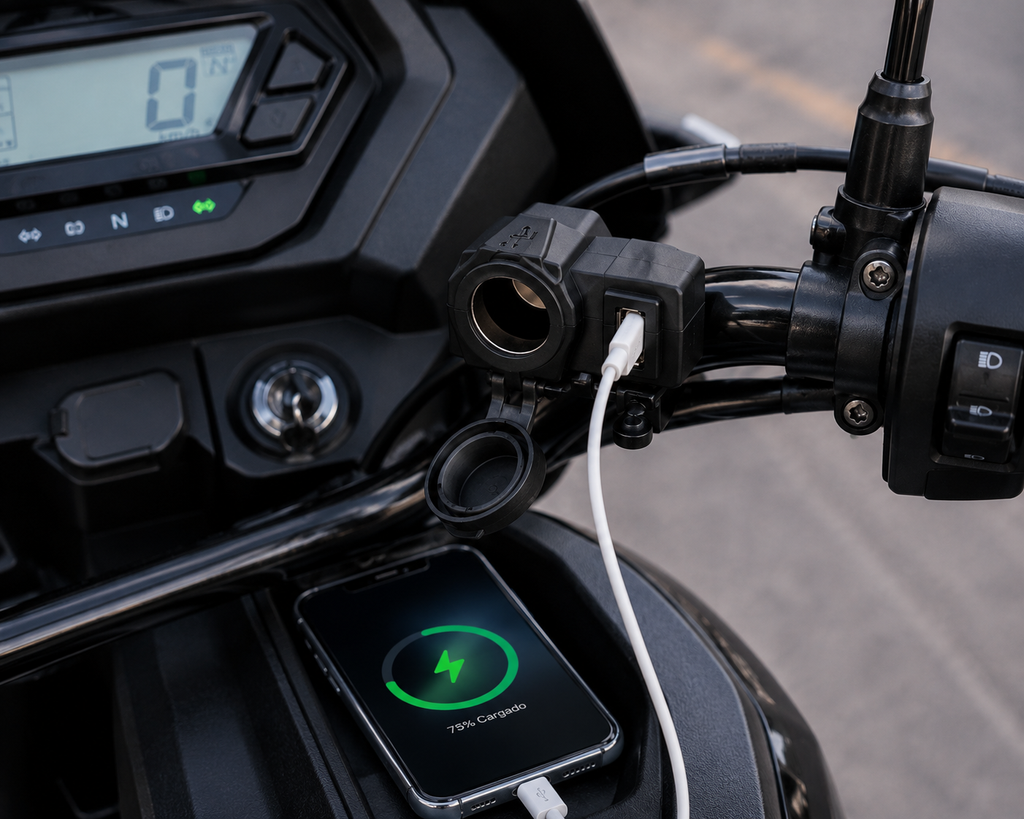 Adaptador Toma 12V + USB