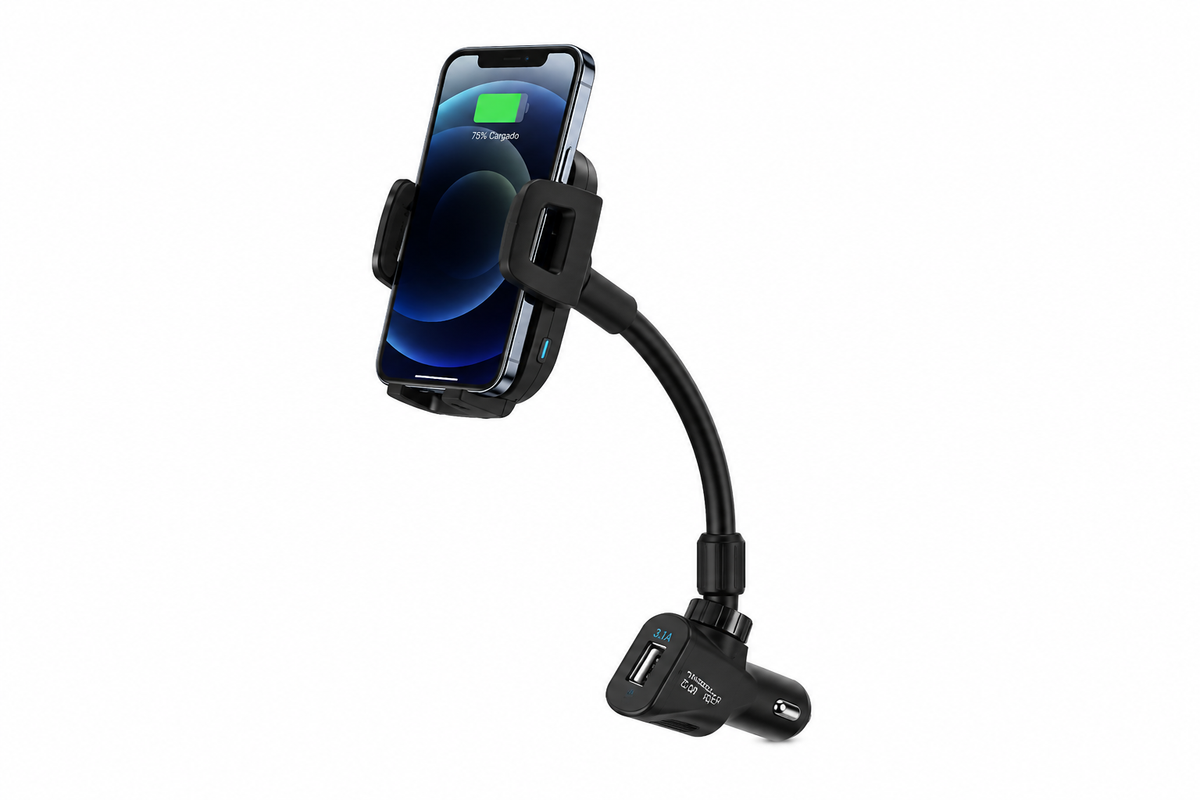 Porta Celular con Cargador Inalambrico
