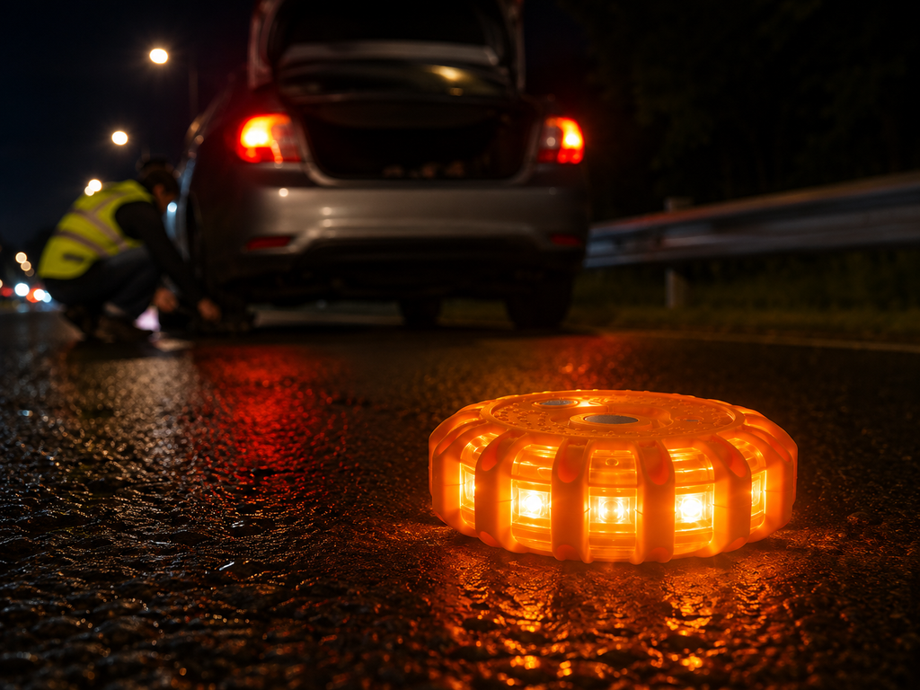 Luz de Emergencia y Linterna 3 Leds