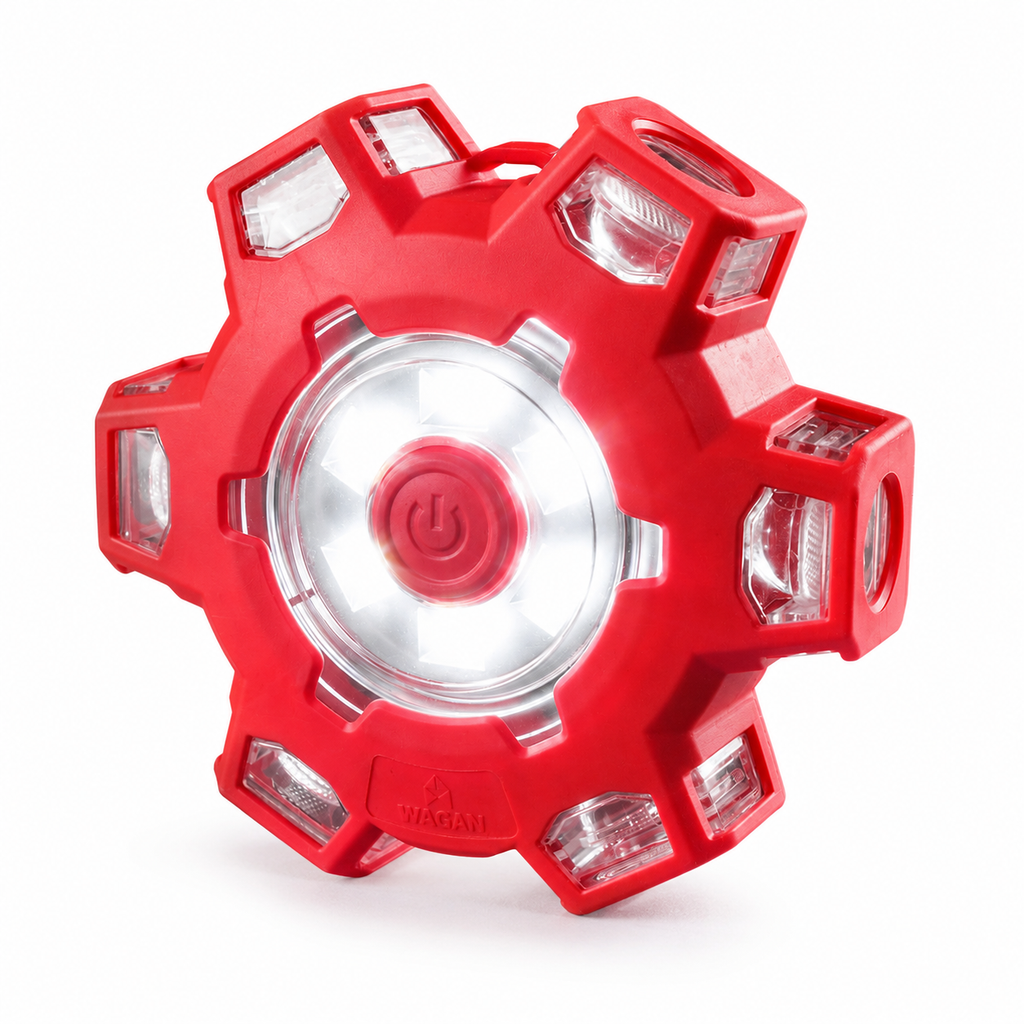 Luz de Emergencia Pro con Linterna Leds