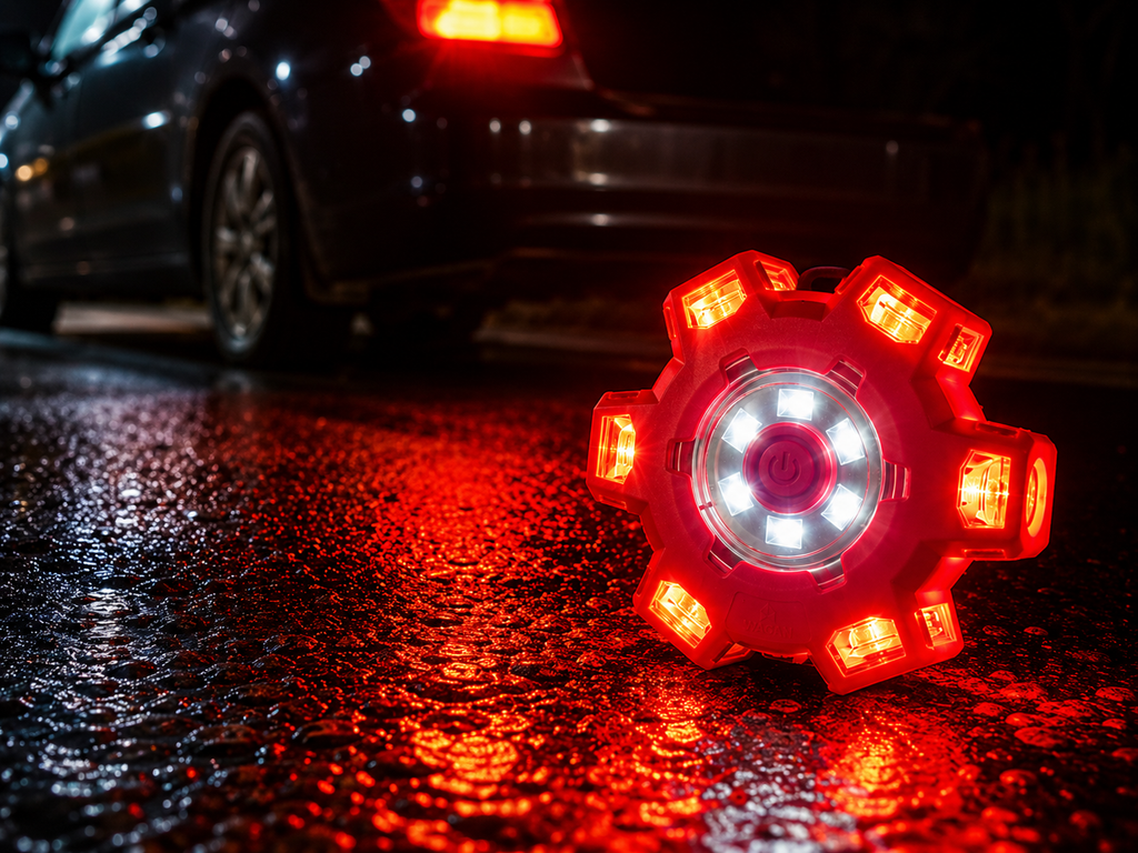 Luz de Emergencia Pro con Linterna Leds