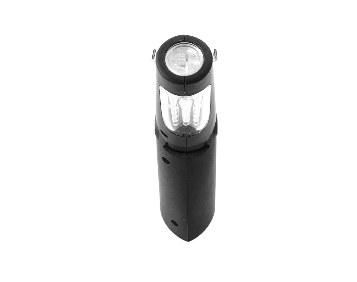 Linterna Recargable 12V con Brazo Movil 21 + 5 LED