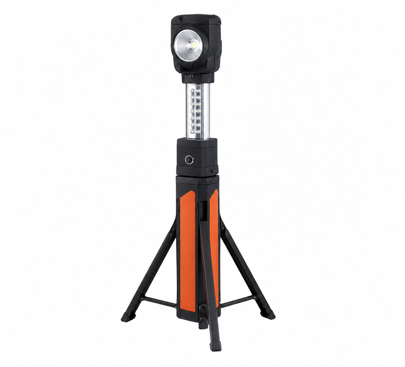 Linterna Recargable 12V Extensible con Tripode 30 + 1 LED