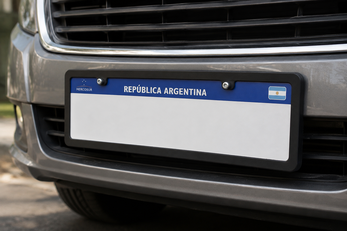 Marco Porta Patente Mercosur