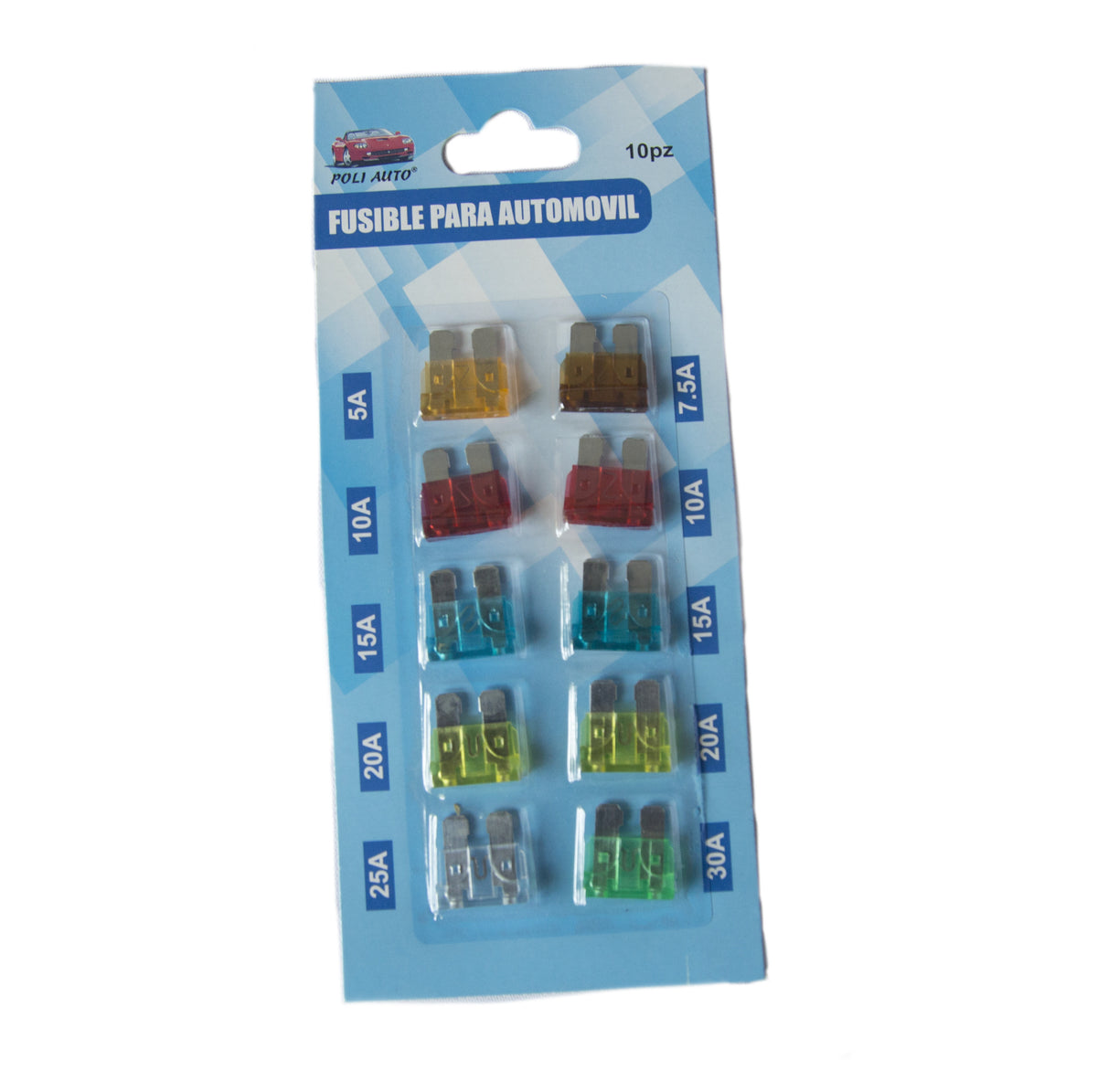 Fusibles x10 Pcs