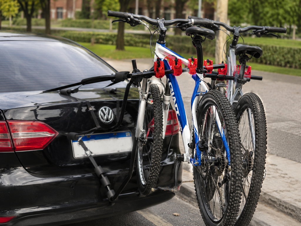 Porta Bicicletas P/Baul:3 Bicis