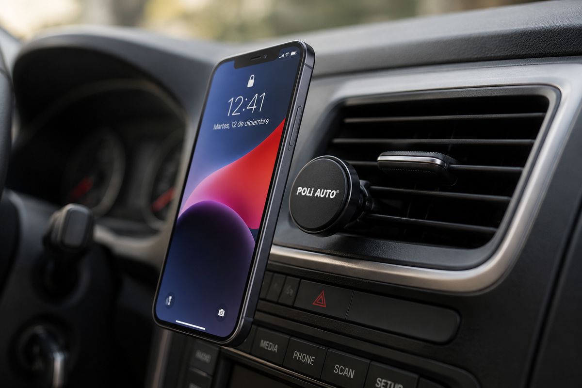 Porta Celular Magnetico Rotativo Luxe