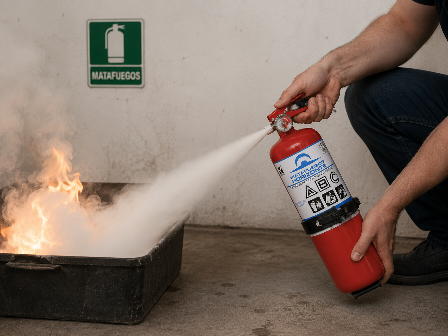 Matafuego Compacto 1 Kg 4"