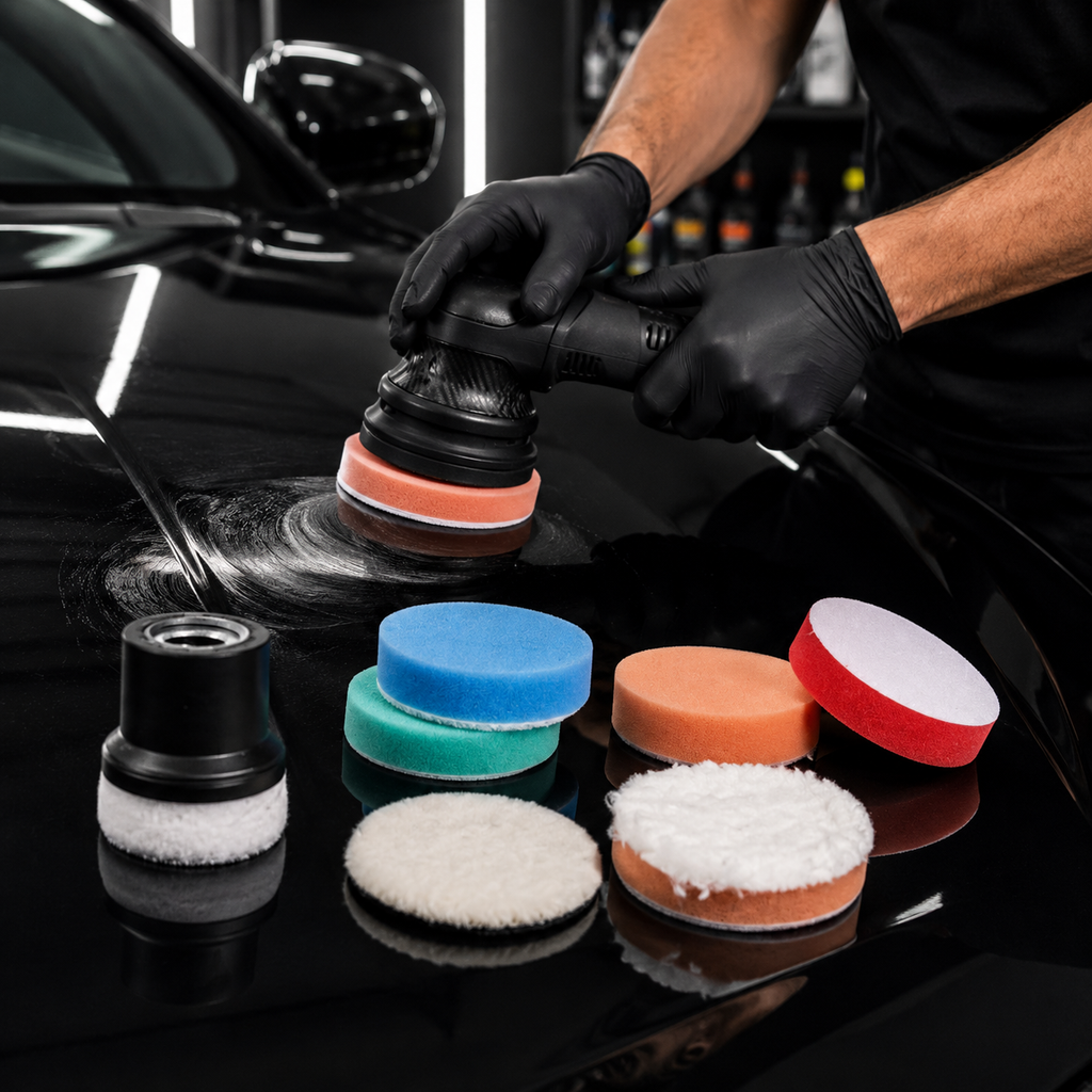 Kit 1,2" Backing Plate m14 y 6 Pads