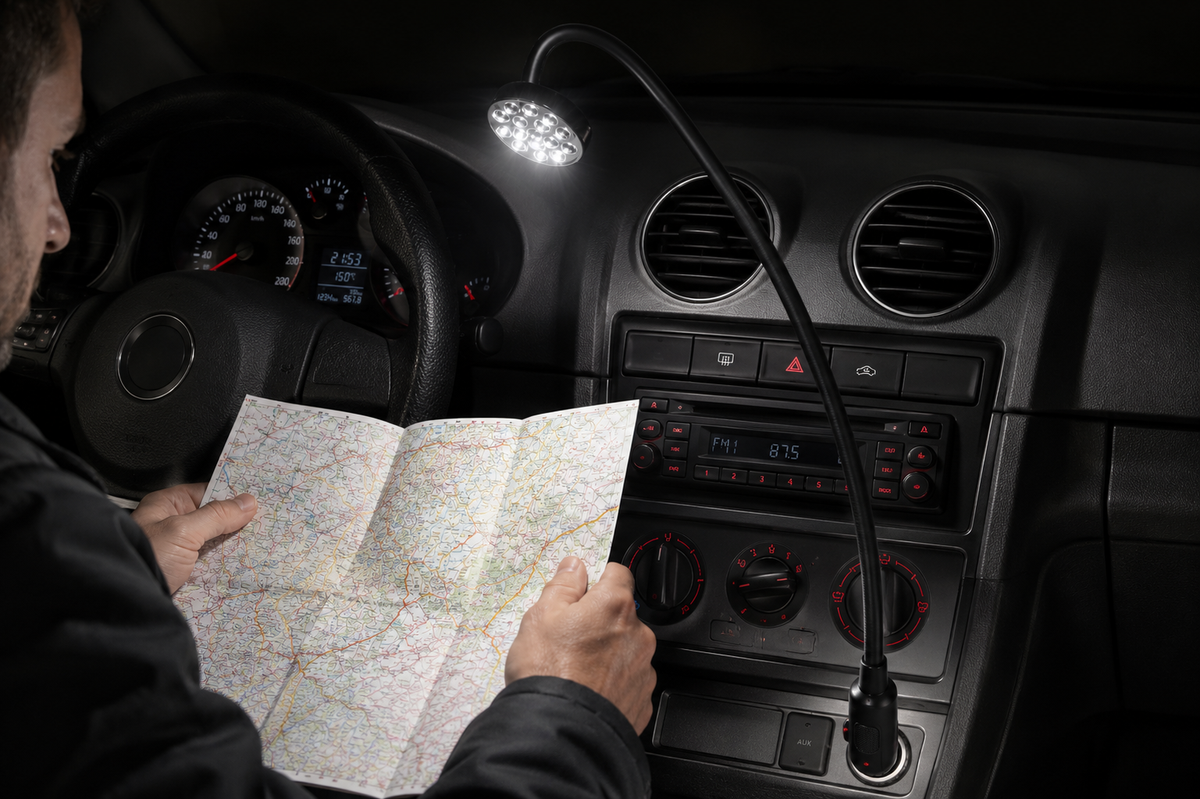 Luz Mapa Flexible con Leds