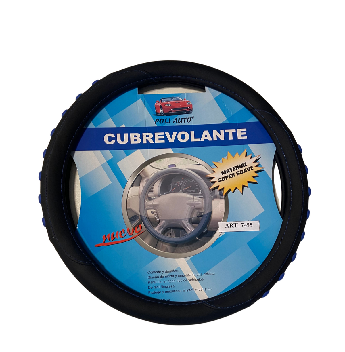 Cubrevolante con Massage Azul