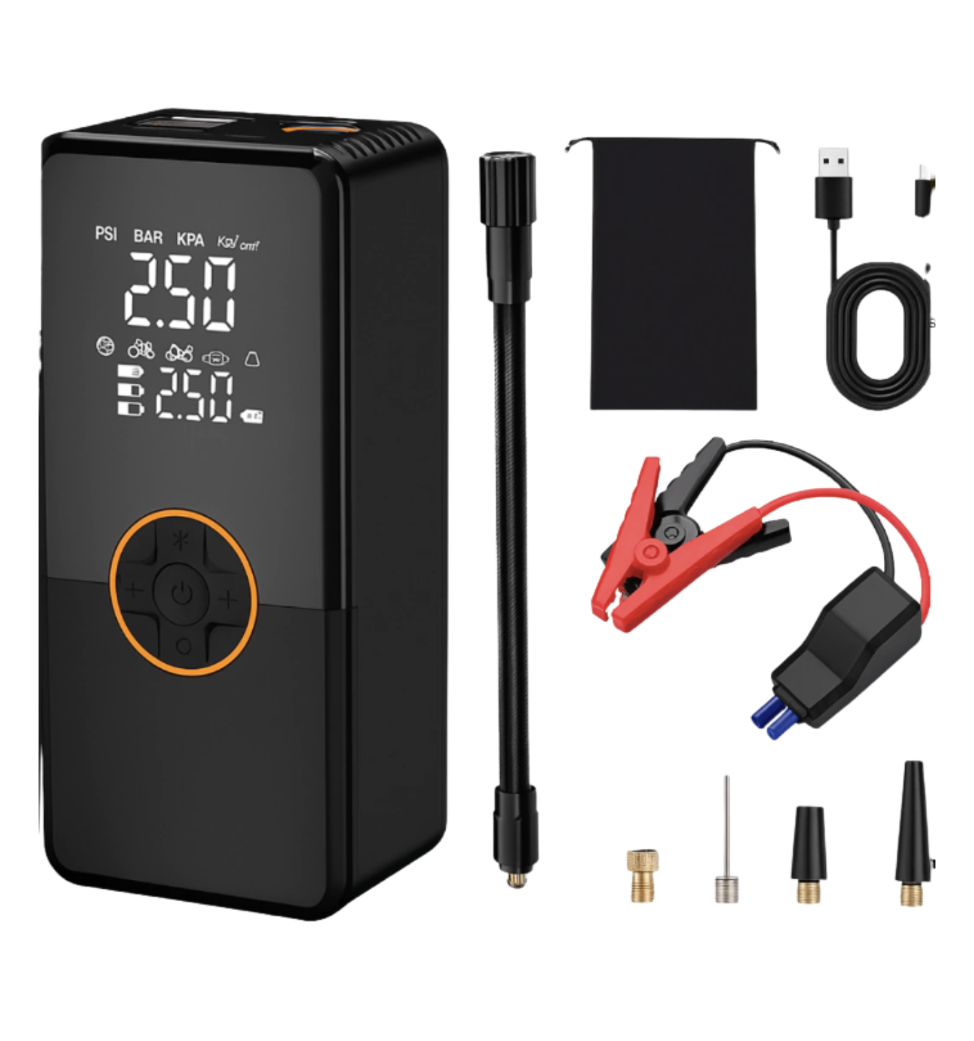 Arrancador 8000 Mah + Compresor