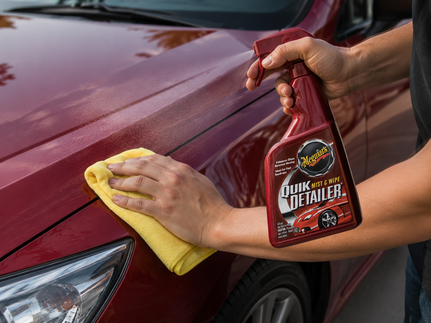 Quick Detailer / remueve contaminantes, resalta color, extiende la duración de la cera