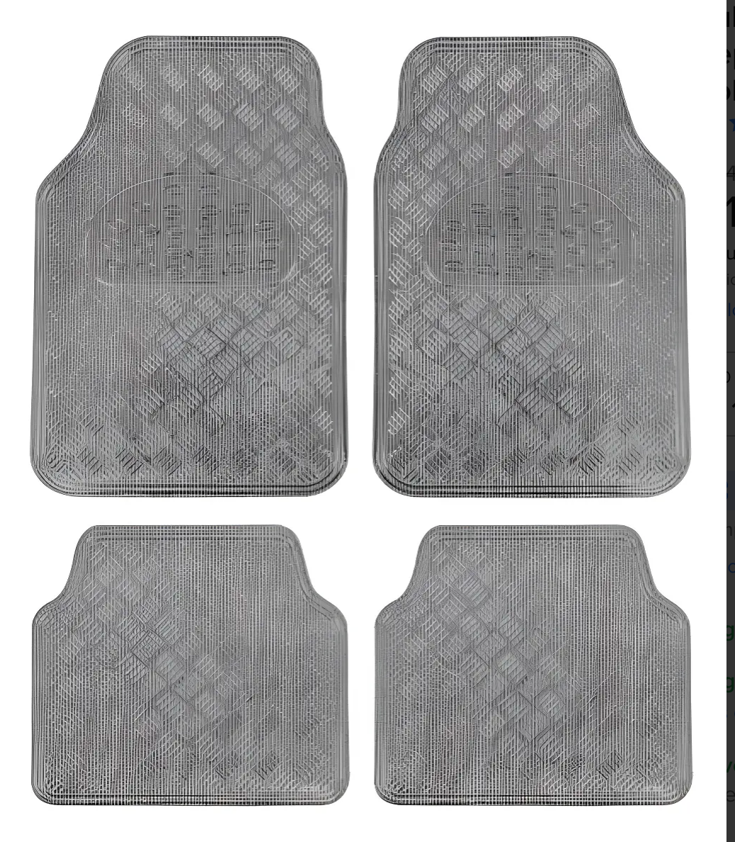 Cubrealfombra Tuning 4 Pcs Metalizada