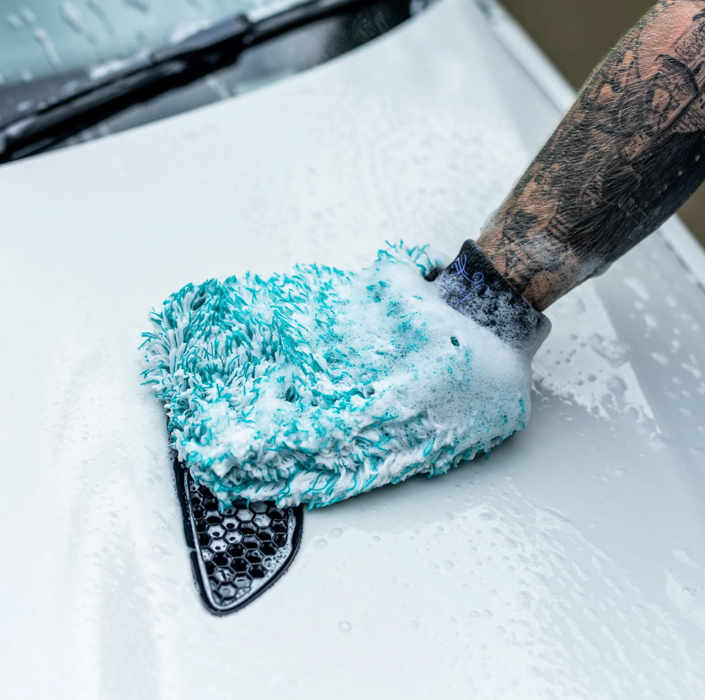 Manopla de Microfibra para Lavado 22x28cm