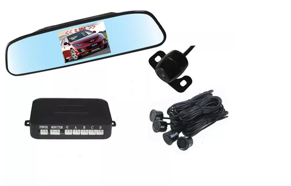 Sensor Estacionamiento con Camara y Espejo