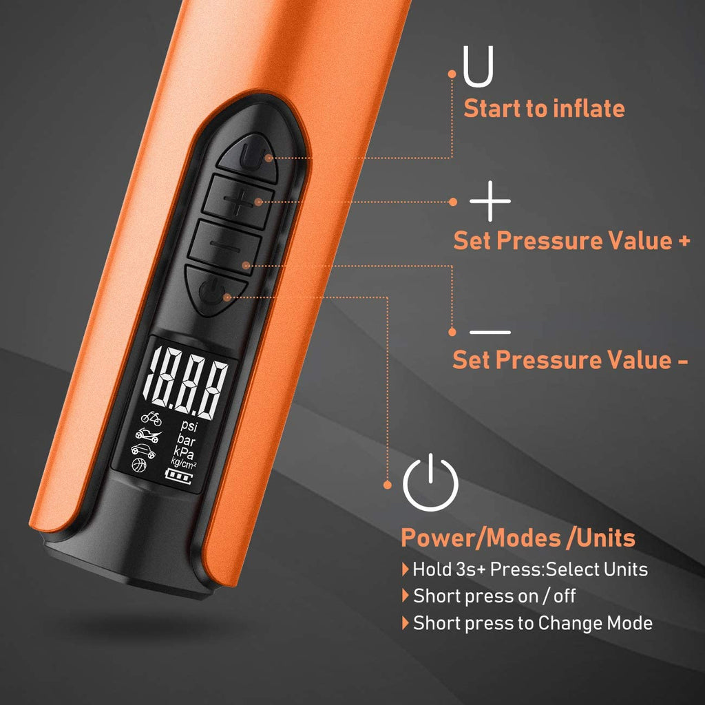 Compresor Inalambrico Tipo Cilindro-recargable C/Usb