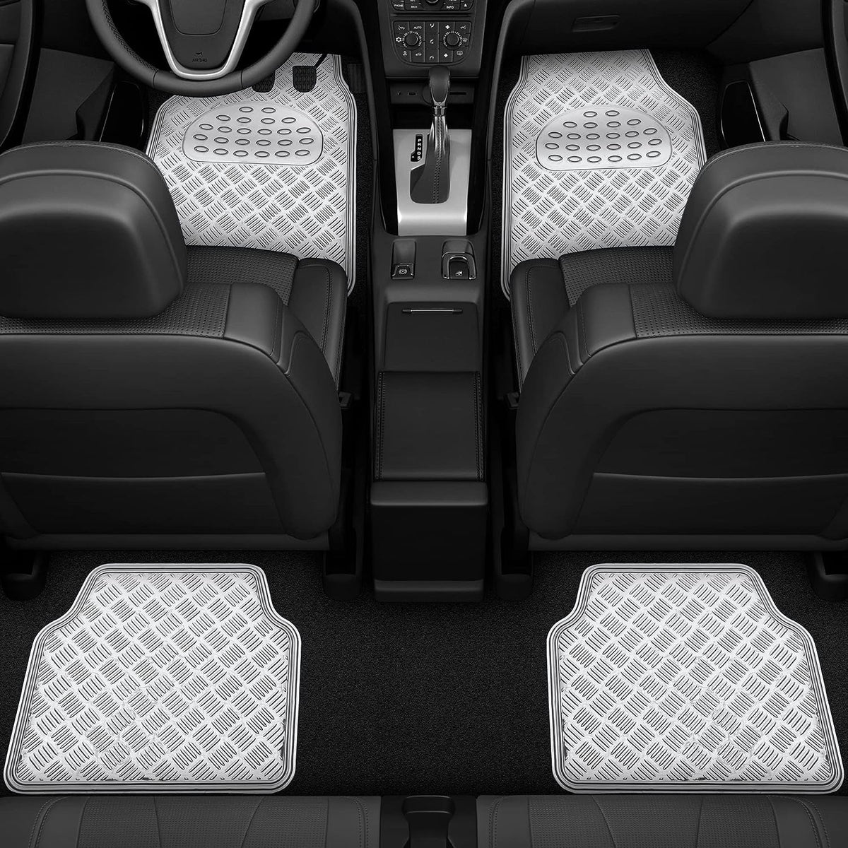 Cubrealfombra Tuning 4 Pcs Metalizada