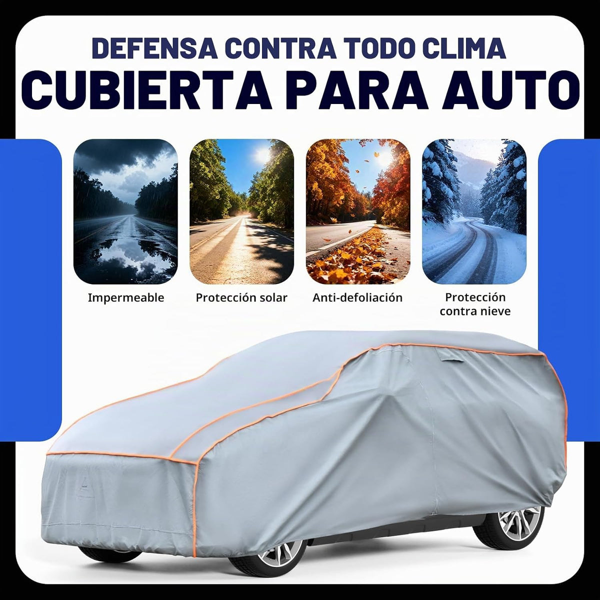 Cubre Camioneta SUV Anti granizo
