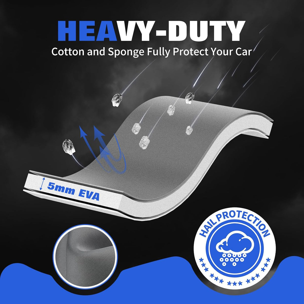 Cubre Camioneta SUV Anti granizo