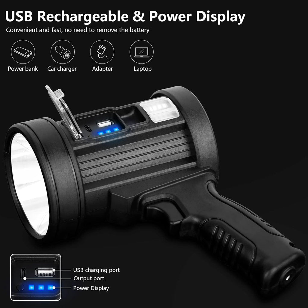 Faro Cazador LED Recargable Solar