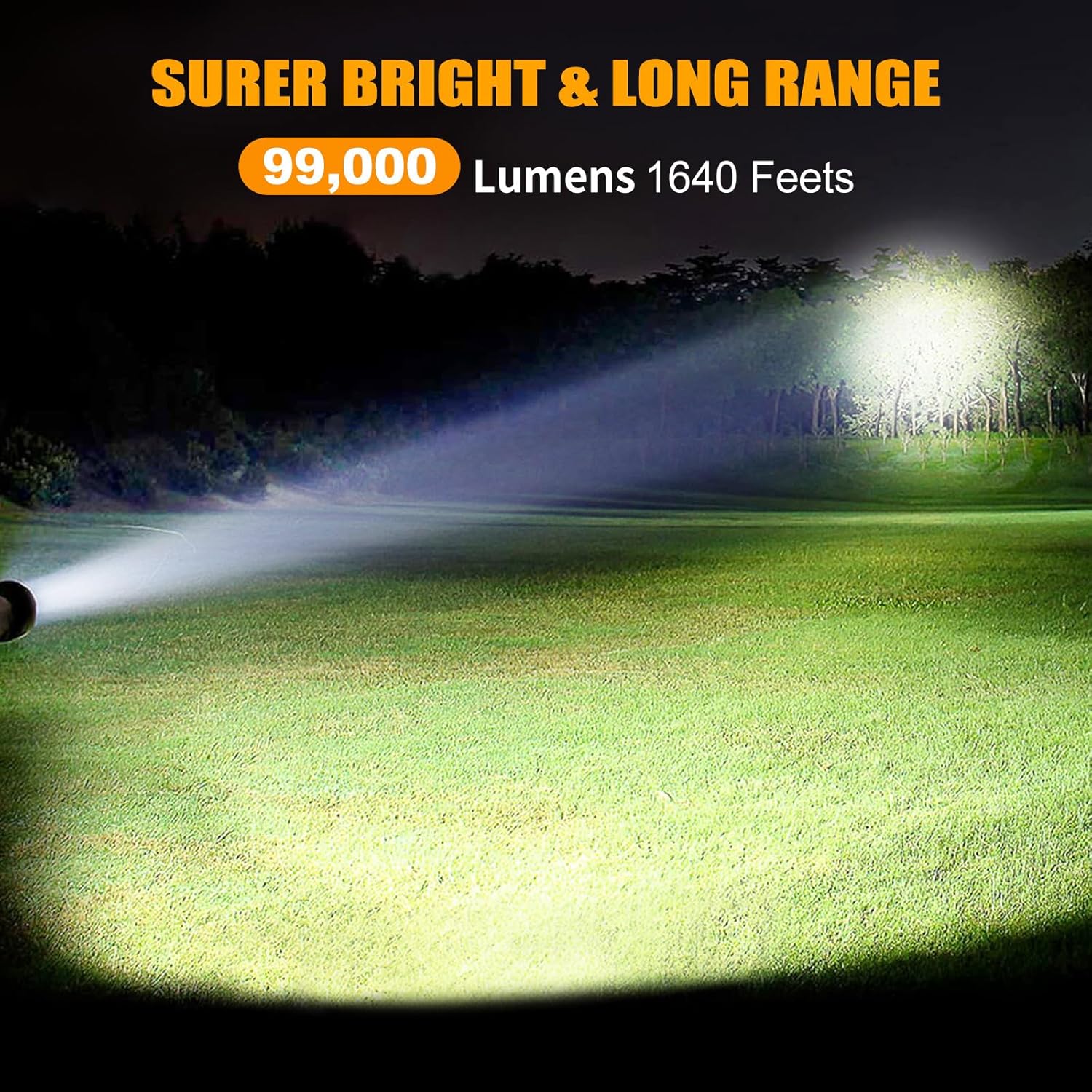 Faro Cazador LED Recargable Solar