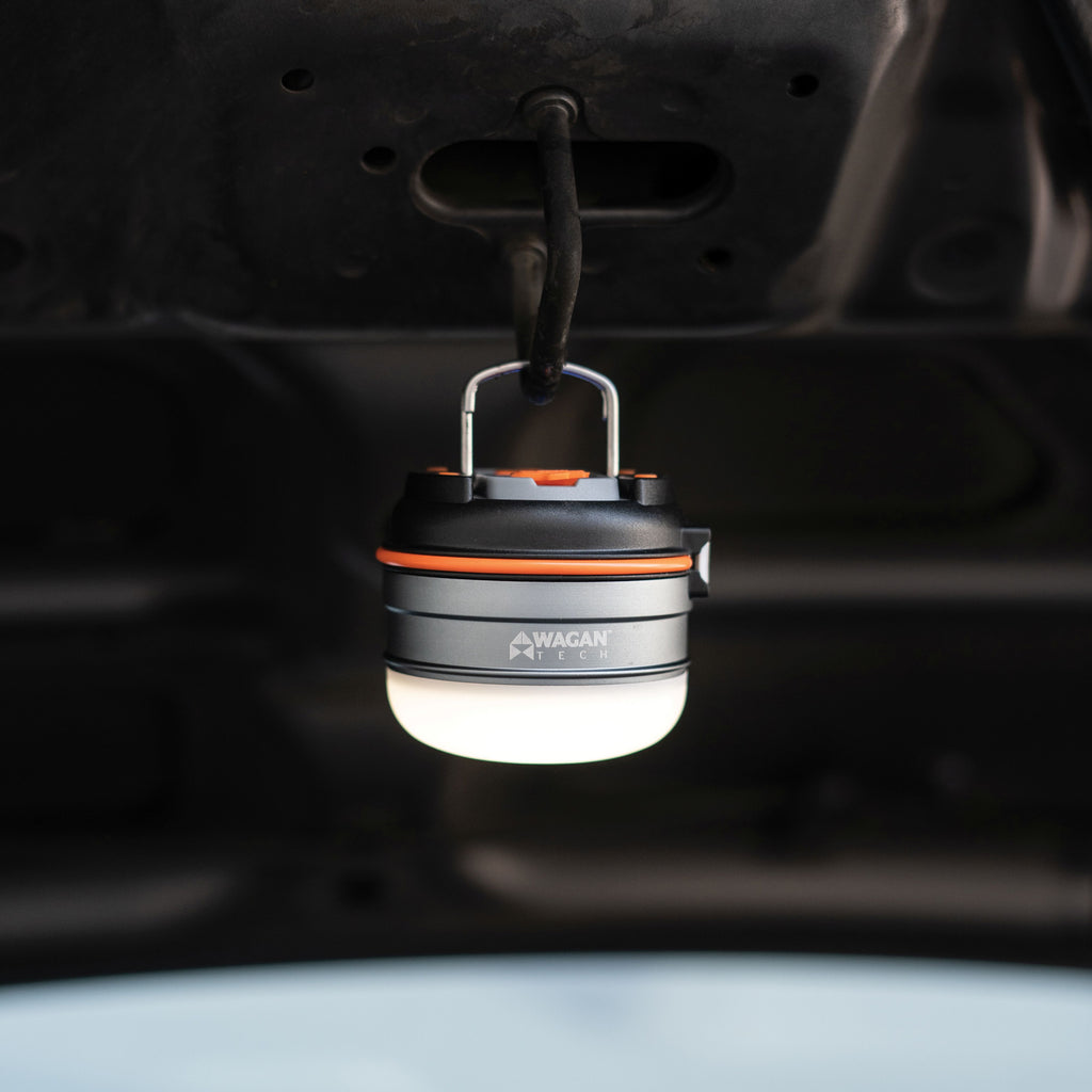 Farol y Linterna Recargable C/Usb Chato