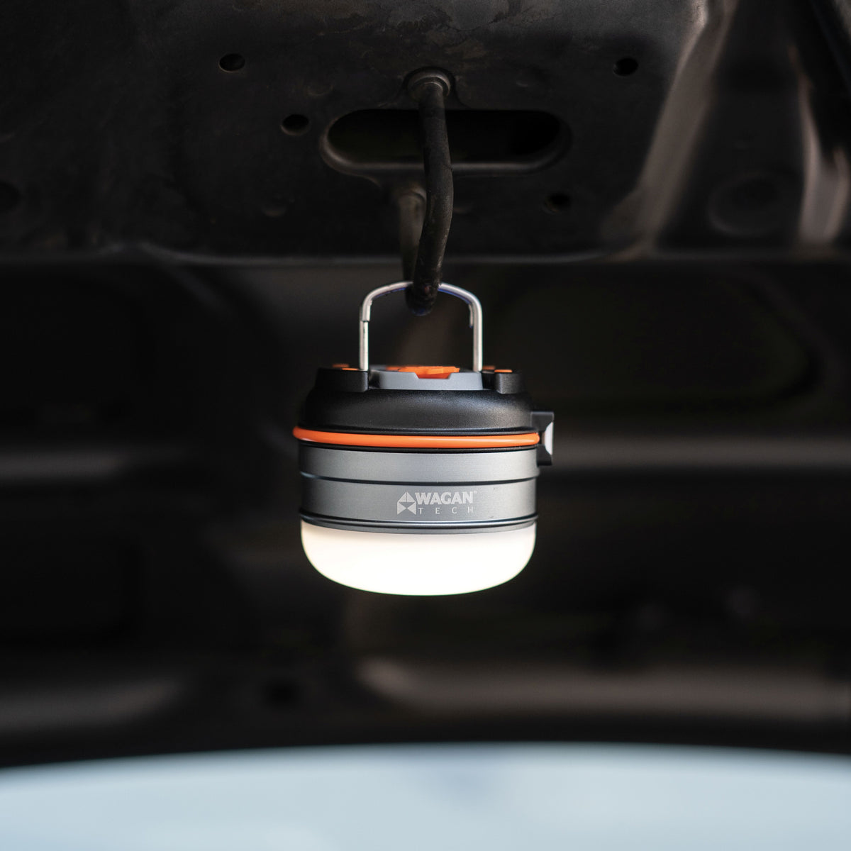Farol y Linterna Recargable C/Usb Chato