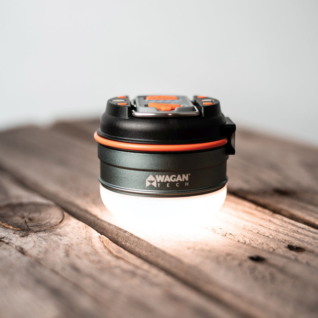 Farol y Linterna Recargable C/Usb Chato