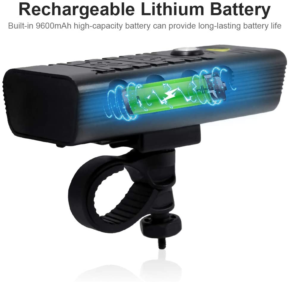 Luz Delantera Bici - Linterna - Power Bank