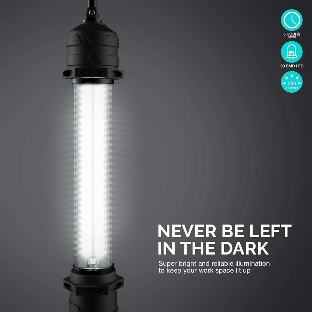 Linterna con 26 Leds - Recargable 12V y 220W