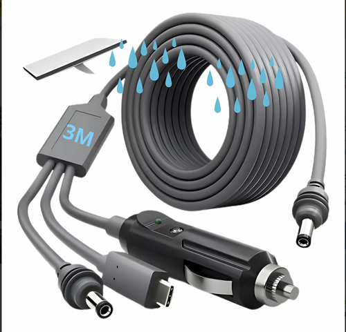 Cable 3 en 1 Resistente Agua 3m Starlink Mini uso 8094
