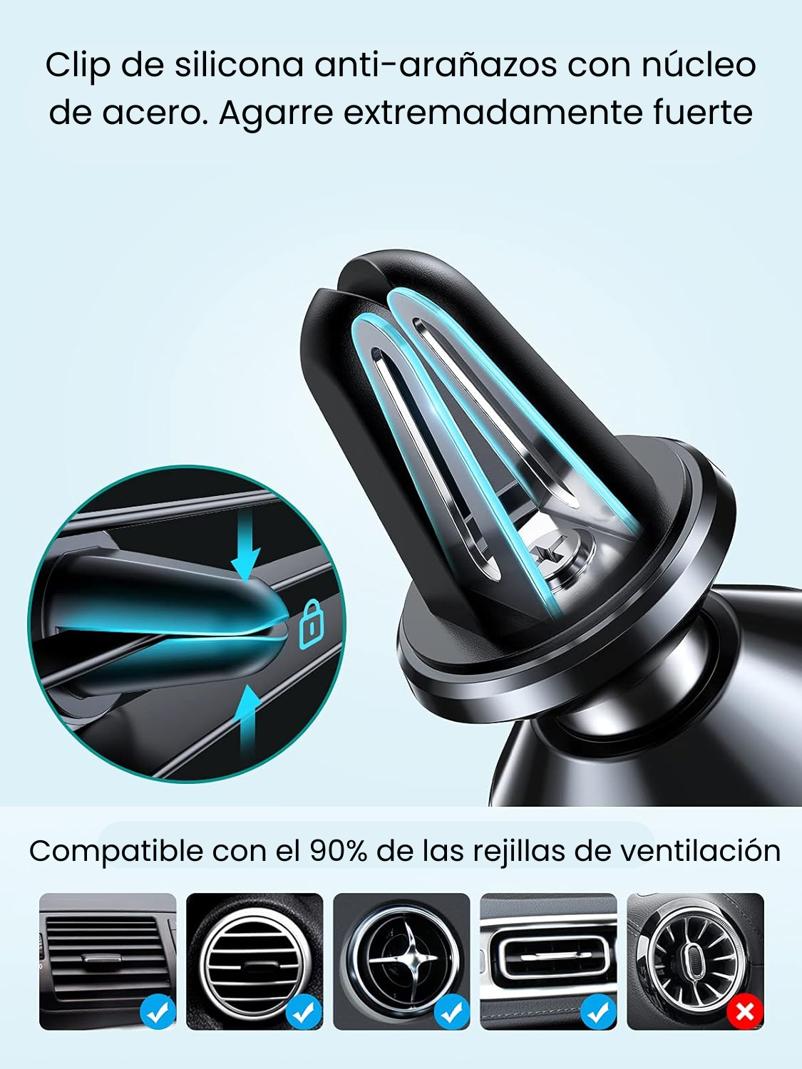 Porta Celular Magnetico en Blister