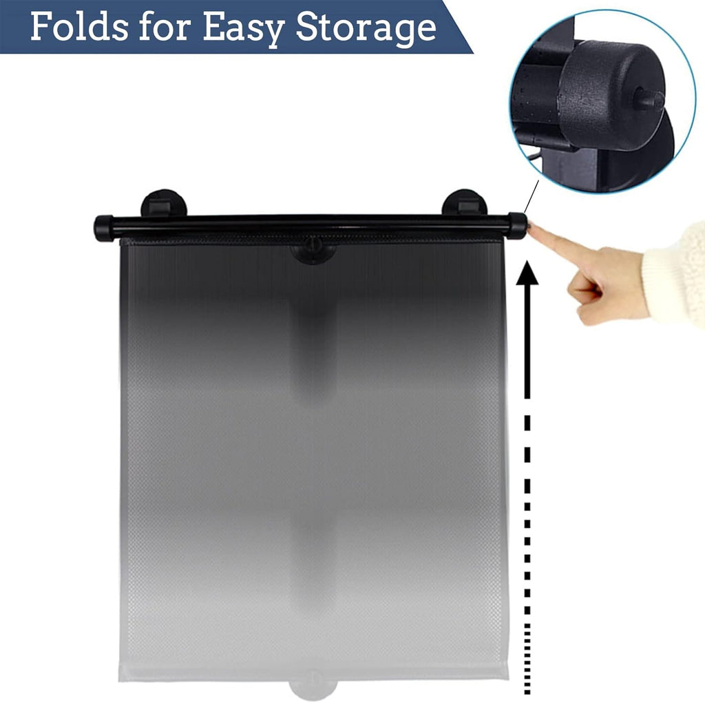 Cortina Parasol Lateral Autoenrollable- Set 2 Pcs