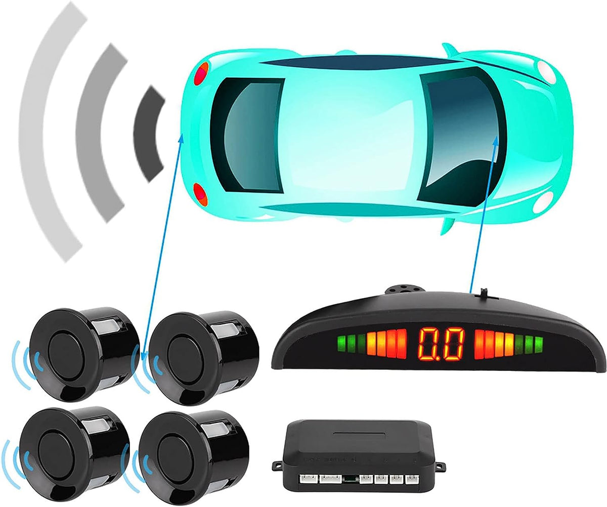 Sensor Estacionamiento con Display y 4 Sensores