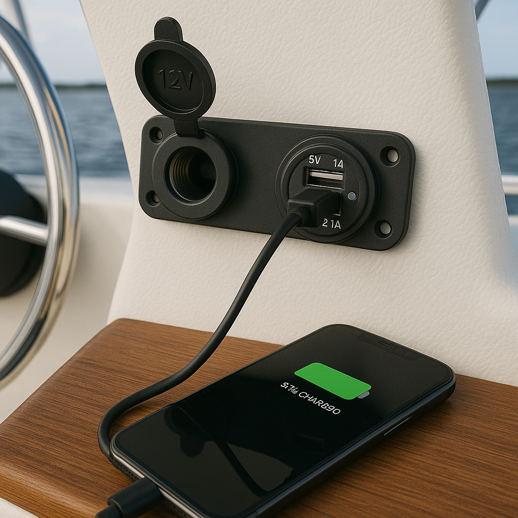 Adaptador Toma 12V + USB x 2